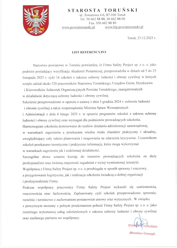 Starostwo Powiatowe w Toruniu