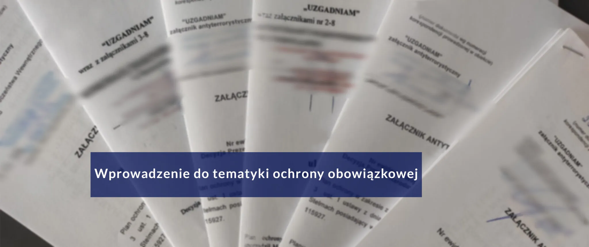 Wprowadzenie do tematyki ochrony obowiązkowej