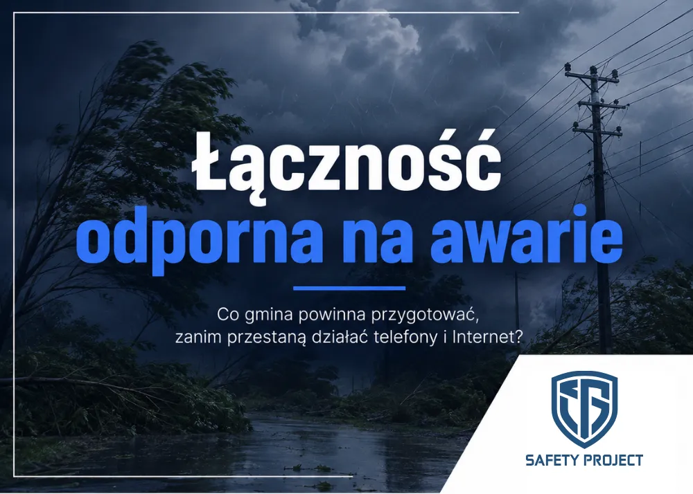 Łączność odporna na awarie. Co gmina powinna przygotować, zanim przestaną działać telefony i Internet?